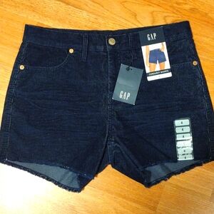New!!Women's Gap Corduroy Shorts Size 4 NWT